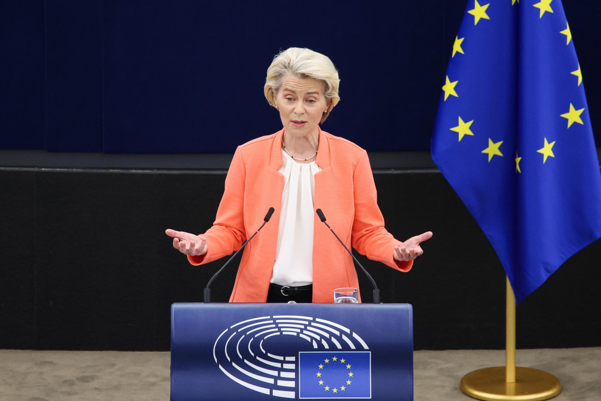 Ursula von der Leyen bei der SotEU 2023, © Europäische Union, 2023