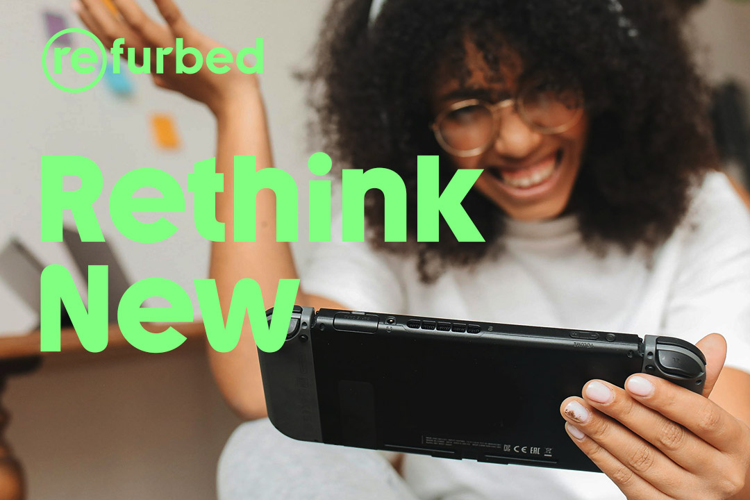refurbed präsentiert neue Claim "Rethink New"