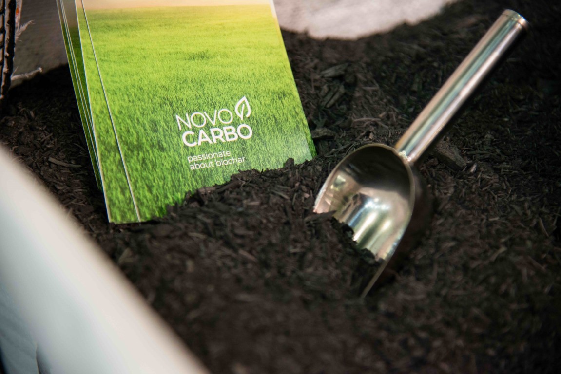 Kohlenstoffentfernung durch Biochar-Projekte mit Novocarbo