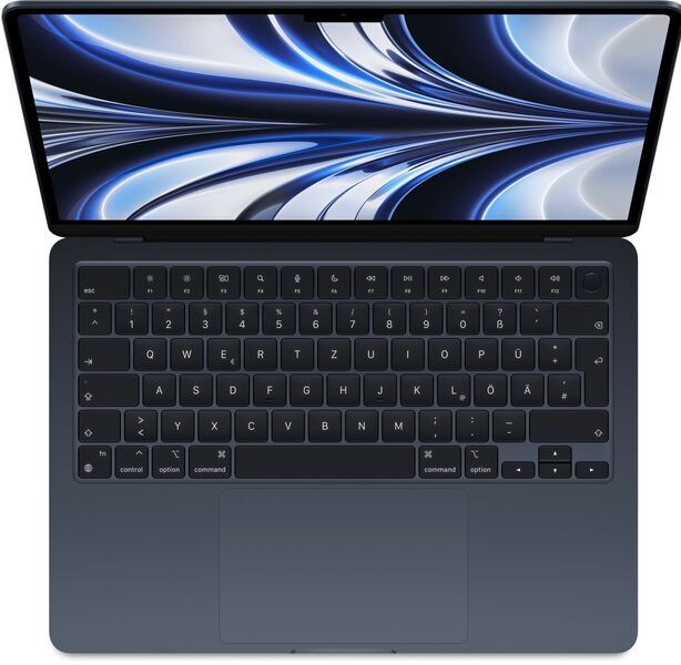 Apple MacBook Air 2022 | 13.6" | M2 | 8 GB | 512 GB SSD | 10-Core GPU | Mitternacht | FR, image 2 of 6