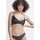boochen - Arpoador Bikini-Oberteil wendbar in Dark Blue / Solid Brown | Größe S, thumbnail 1 of 5