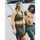 boochen - Bike Shorts in Green Leopard | Größe M, thumbnail 1 of 5