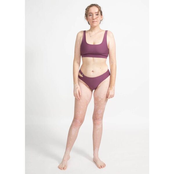 boochen - Caparica Bikini-Oberteil wendbar in Lavender / Honey Mustard | Größe L, image 4 of 5