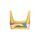 boochen - Caparica Bikini-Oberteil wendbar in Painting / Dolphin Print | Größe S, thumbnail 5 of 5