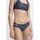 boochen - Caparica Bikini-Unterteil wendbar in Dark Blue / Solid Brown | Größe XL, thumbnail 1 of 5