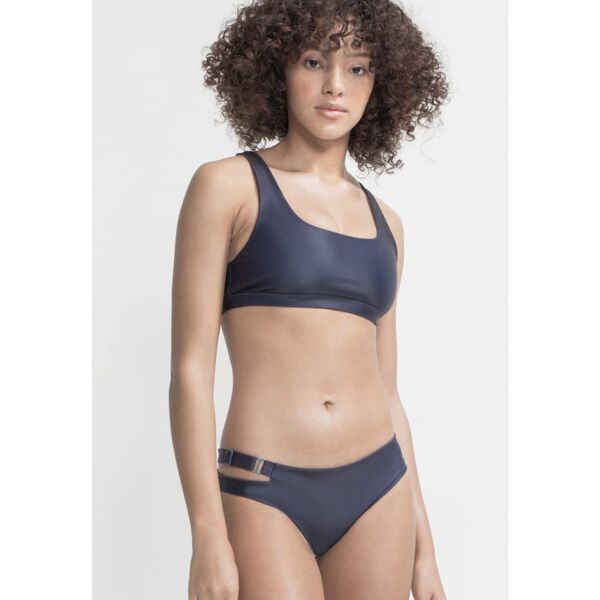 boochen - Caparica Bikini-Unterteil wendbar in Dark Blue / Solid Brown | Größe XL, image 2 of 5