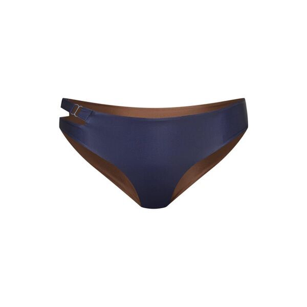 boochen - Caparica Bikini-Unterteil wendbar in Dark Blue / Solid Brown | Größe XL, image 4 of 5