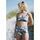 boochen - Diani Bikini-Oberteil wendbar in Green Wildflower / Daisy | Größe XS, thumbnail 3 of 5