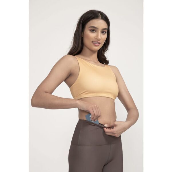 boochen - Surf & Yoga Leggings in Mocha | Größe S, image 3 of 5