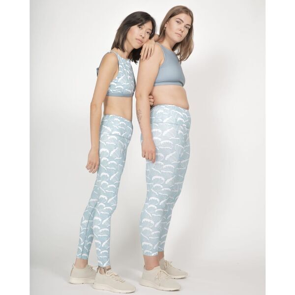 boochen - Surf & Yoga Leggings in Ocean Waves Print | Größe S, image 3 of 5