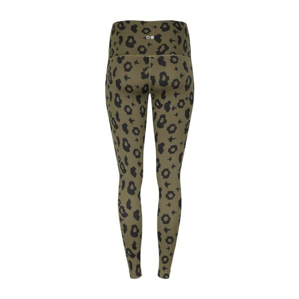boochen - Surf & Yoga Leggings in Green Leopard | Größe XS, image 5 of 5