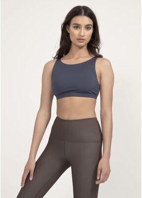 boochen - Sport-BH Meco in Midnight blue / Mocha