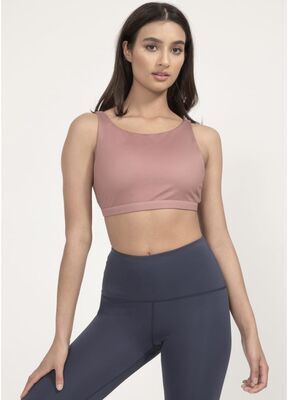 boochen - Sport-BH Meco in Rosa / Sunrise