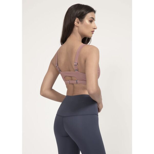 boochen - Sport-BH Meco in Rosa / Sunrise | Größe XL, image 4 of 5