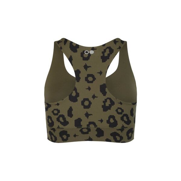 boochen - Sport-BH Ubud in Green Leopard | Größe M, image 5 of 5