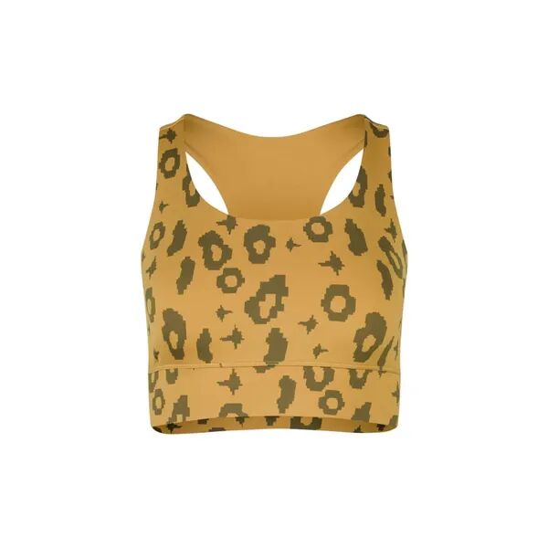 boochen - Sport-BH Ubud in Yellow Leopard | Größe XS, image 2 of 5