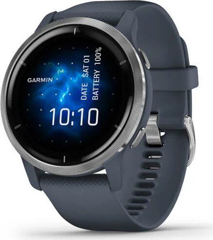 Garmin Venu 2 (2021) | silber | blau, image 1 of 3