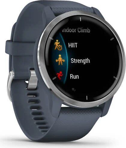 Garmin Venu 2 (2021) | silber | blau, image 2 of 3