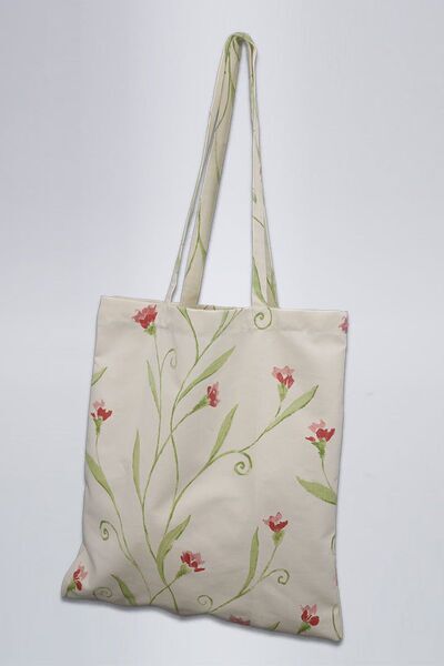 Homonoia Paris - Stoffbeutel - Blumenmuster | Einheitsgröße, image 1 of 1