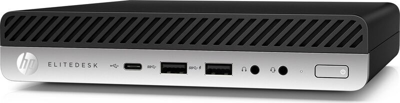 HP EliteDesk 800 G4 DM | i5-8500T | 8 GB | 256 GB SSD | WiFi | 2 x DisplayPort | Win 11 Pro, image 4 of 4