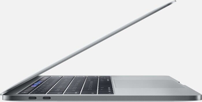 Apple MacBook Pro 2019 | 13.3" | Touch Bar | 2.4 GHz | 16 GB | 512 GB SSD | 4 x Thunderbolt 3 | spacegrau | DE, image 2 of 3