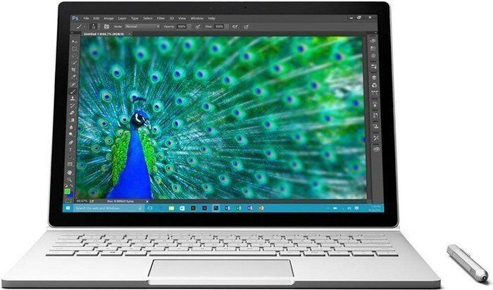 Microsoft Surface Book | 13.5" | i5-6300U | 8 GB | 256 GB SSD | GeForce 940M | kompatibler Stylus | Win 10 Pro | UK, image 1 of 2