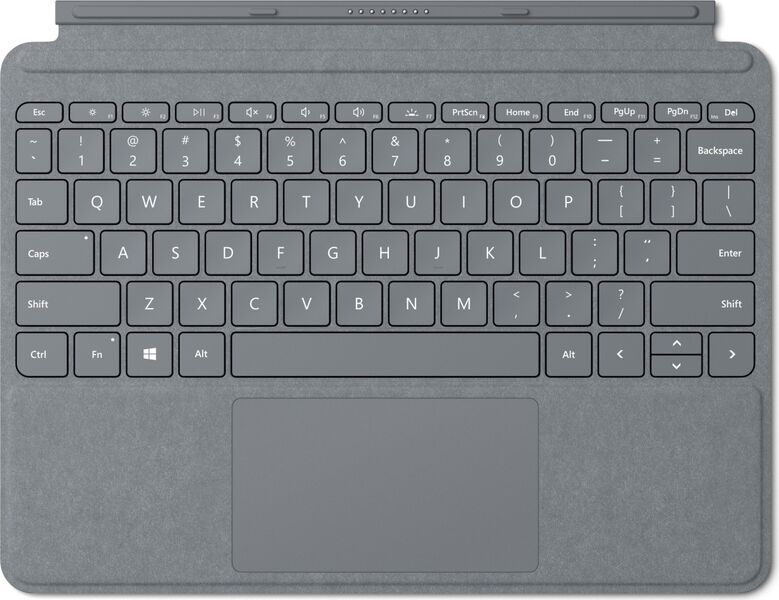 Microsoft Surface Go Type Cover | Platin | DE, image 1 of 1
