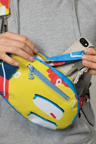 MONTREET - Saborka HipBag | boicut yellow print | Einheitsgröße, image 2 of 3