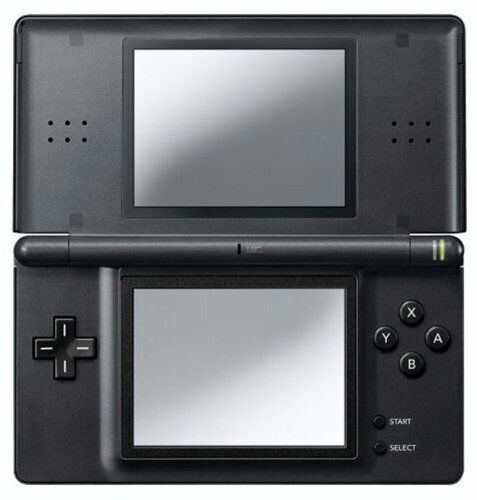 Nintendo DS Lite | inkl. Spiel | schwarz | Dr. Kawashimas Gehirn-Jogging (DE Version), image 1 of 3