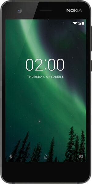 Nokia 2 | 8 GB | Single-SIM | schwarz/grau, image 1 of 2