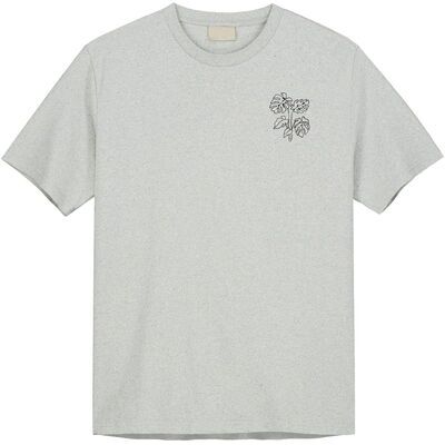 refurbed - Zirkuläres Unisex T-Shirt Monstera Print
