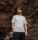 refurbed - Recycelbares Unisex T-Shirt Earth Print | grau | Größe L, thumbnail 3 of 4