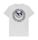 refurbed - Recycelbares Unisex T-Shirt Happy Print | grau | Größe XS, thumbnail 4 of 4