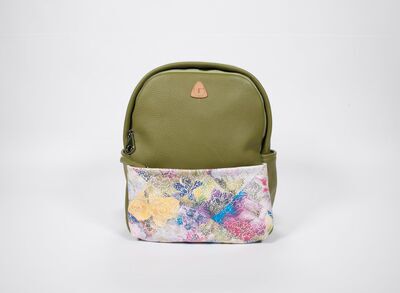 RITAGLI DI G - Rucksack Alina Grün
