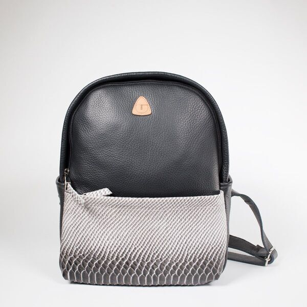 RITAGLI DI G - Rucksack Alina Schwarz und Weiß | Einheitsgröße, image 1 of 4