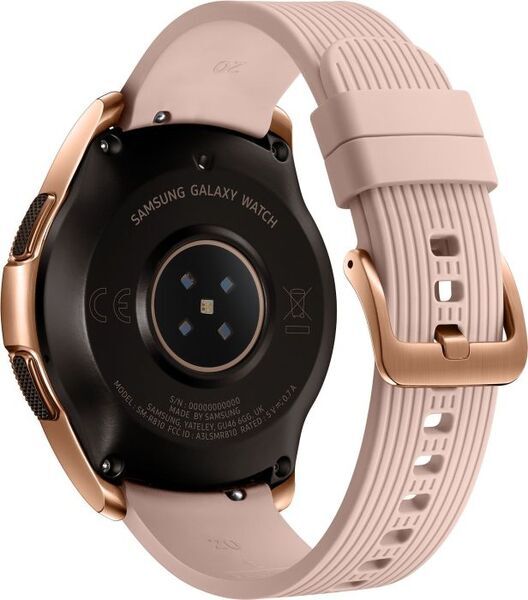 Samsung Galaxy Watch 42mm (2018) | rosegold | Sportarmband rosa, image 2 of 2
