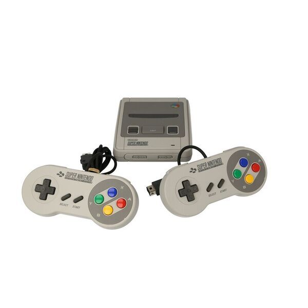 Super Nintendo Classic Mini | grau | 2 Controller, image 2 of 3