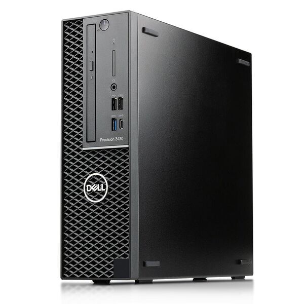 Dell Precision Tower 3430 SFF Workstation | i7-8700 | 16 GB | 512 GB SSD | WX 2100 | DVD-RW | Win 10 Pro, image 2 of 3