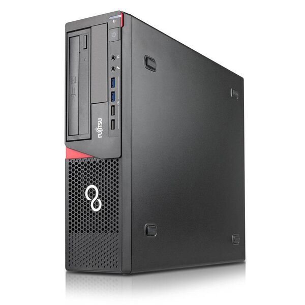 Fujitsu Esprimo E920 E90+ SFF | Intel 4th Gen | i3-4130 | 4 GB | 128 GB SSD | DVD-RW | Win 10 Pro, image 1 of 2