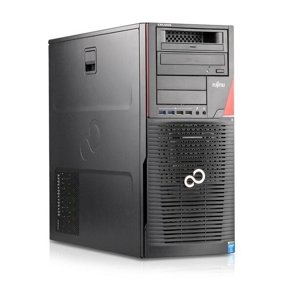 Fujitsu Celsius M740 Workstation | Xeon E5 | E5-1630 v4 | 32 GB | 512 GB SSD | 2 TB HDD | Quadro M4000 | DVD-RW | Win 10 Pro, image 2 of 2