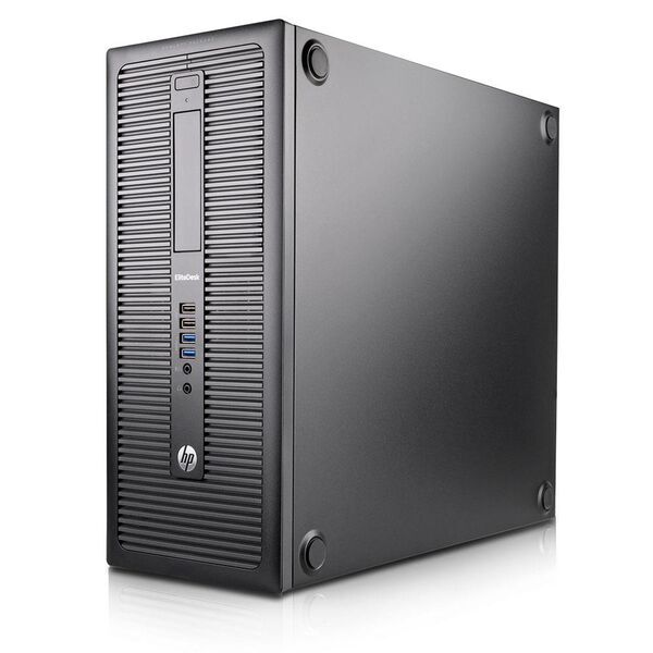 HP EliteDesk 800 G1 Tower | Intel 4th Gen | i3-4160 | 8 GB | 128 GB SSD | DVD-RW | Win 10 Pro, image 2 of 2