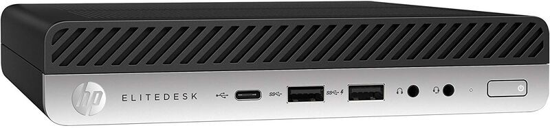HP EliteDesk 800 G3 DM | i5-6500T | 8 GB | 256 GB SSD | Win 10 Pro, image 1 of 2