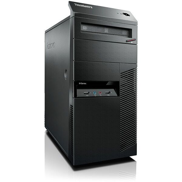Lenovo ThinkCentre M93p Tower | Intel 4th Gen | i7-4770 | 24 GB | 500 GB HDD | DVD-ROM | Win 10 Pro, image 1 of 2