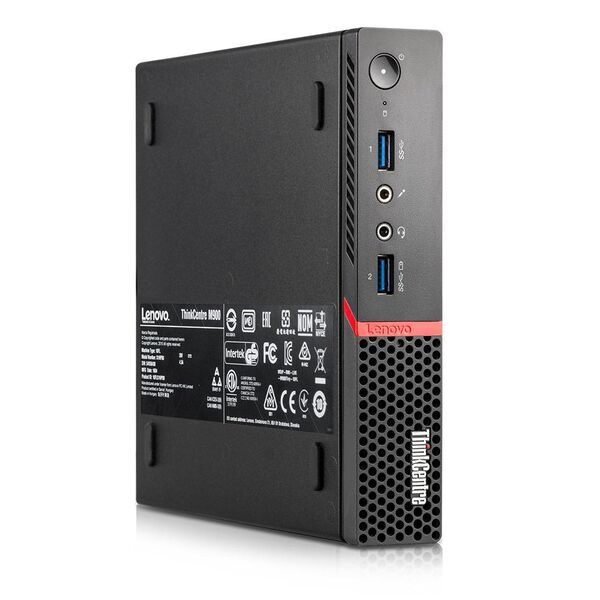 Lenovo ThinkCentre M900 Tiny Business PC | i5-6500T | 8 GB | 128 GB SSD | Win 10 Pro, image 1 of 2