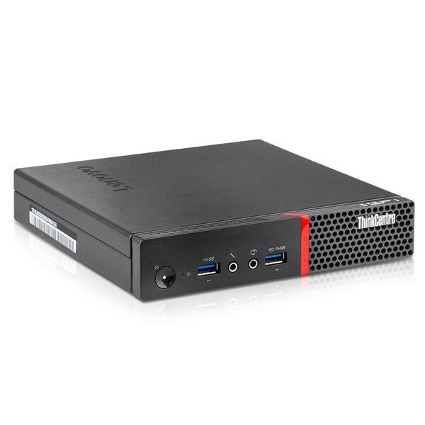 Lenovo ThinkCentre M900 Tiny Business PC | i5-6500T | 8 GB | 128 GB SSD | Win 10 Pro, image 2 of 2