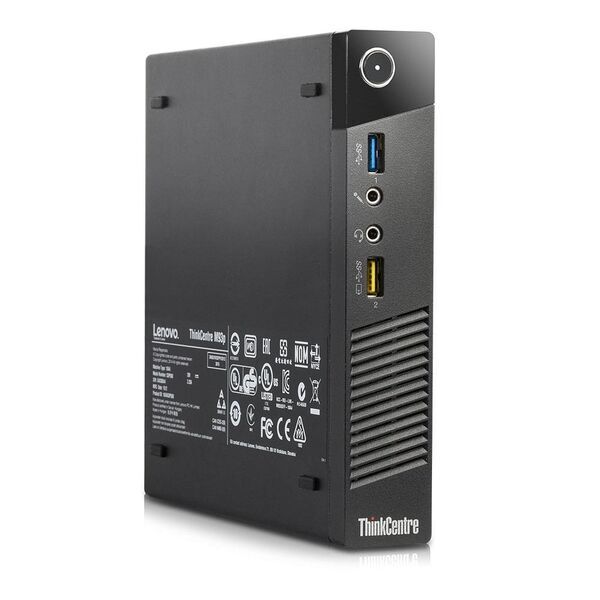 Lenovo ThinkCentre M93p Tiny Mini PC | i5-4570T | 16 GB | 128 GB SSD | Win 10 Pro, image 1 of 2