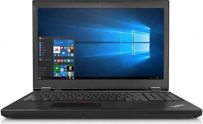 Lenovo ThinkPad P50 | i7-6820HQ | 15.6" | 16 GB | 256 GB SSD | FHD | M1000M | Webcam | Win 10 Pro | DE, image 1 of 3