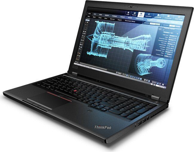 Lenovo ThinkPad P52 | i7-8850H | 15.6" | 16 GB | 256 GB SSD | P3200 | FP | Webcam | Tastaturbeleuchtung | FHD | Win 10 Pro | DE, image 2 of 4