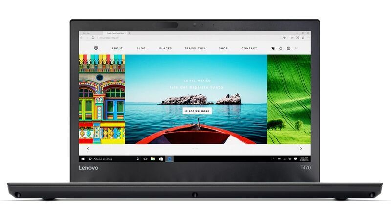 Lenovo ThinkPad T470 | i5-6200U | 14" | 8 GB | 256 GB SSD | WXGA | Win 10 Pro | DE, image 1 of 3